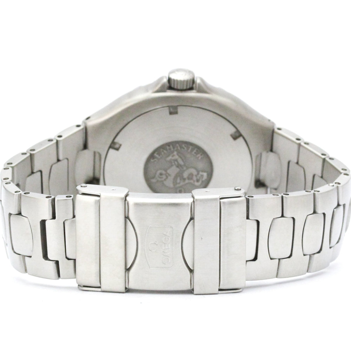 Pre-Owned OMEGA Seamaster Professional 200M Quartz Mens Watch 2850.50 Polished