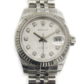 Pre-Owned ROLEX Datejust 179174G (D-serial number), Automatic, 10-diamond setting, Computer...
