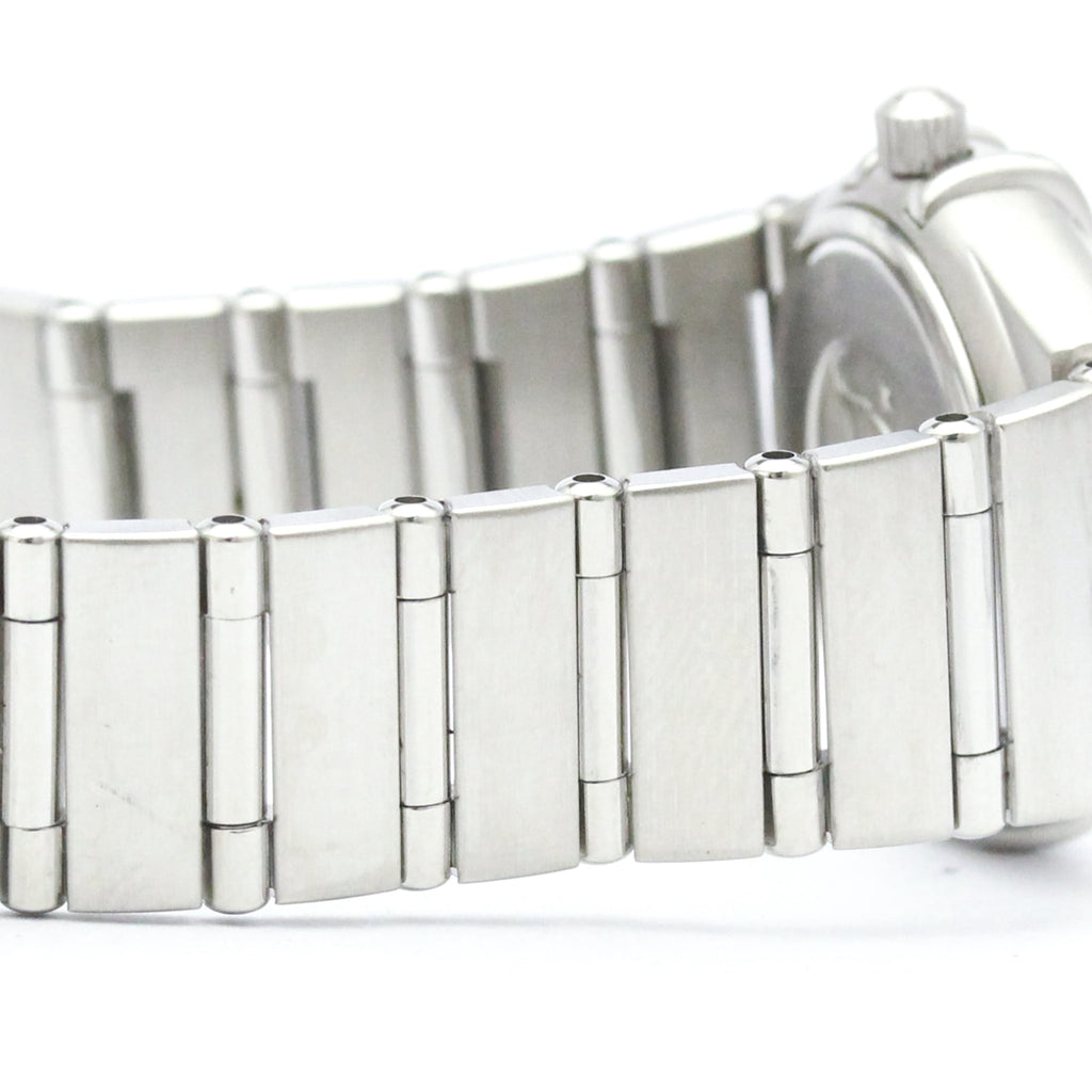 Pre-Owned OMEGA Constellation Diamond Steel Quartz Ladies Watch 1567.89 Polished