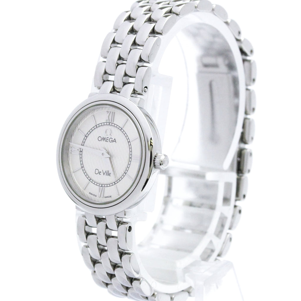 Pre-Owned OMEGA De Ville Prestage Steel Quartz Ladies Watch 795.1471 Polished