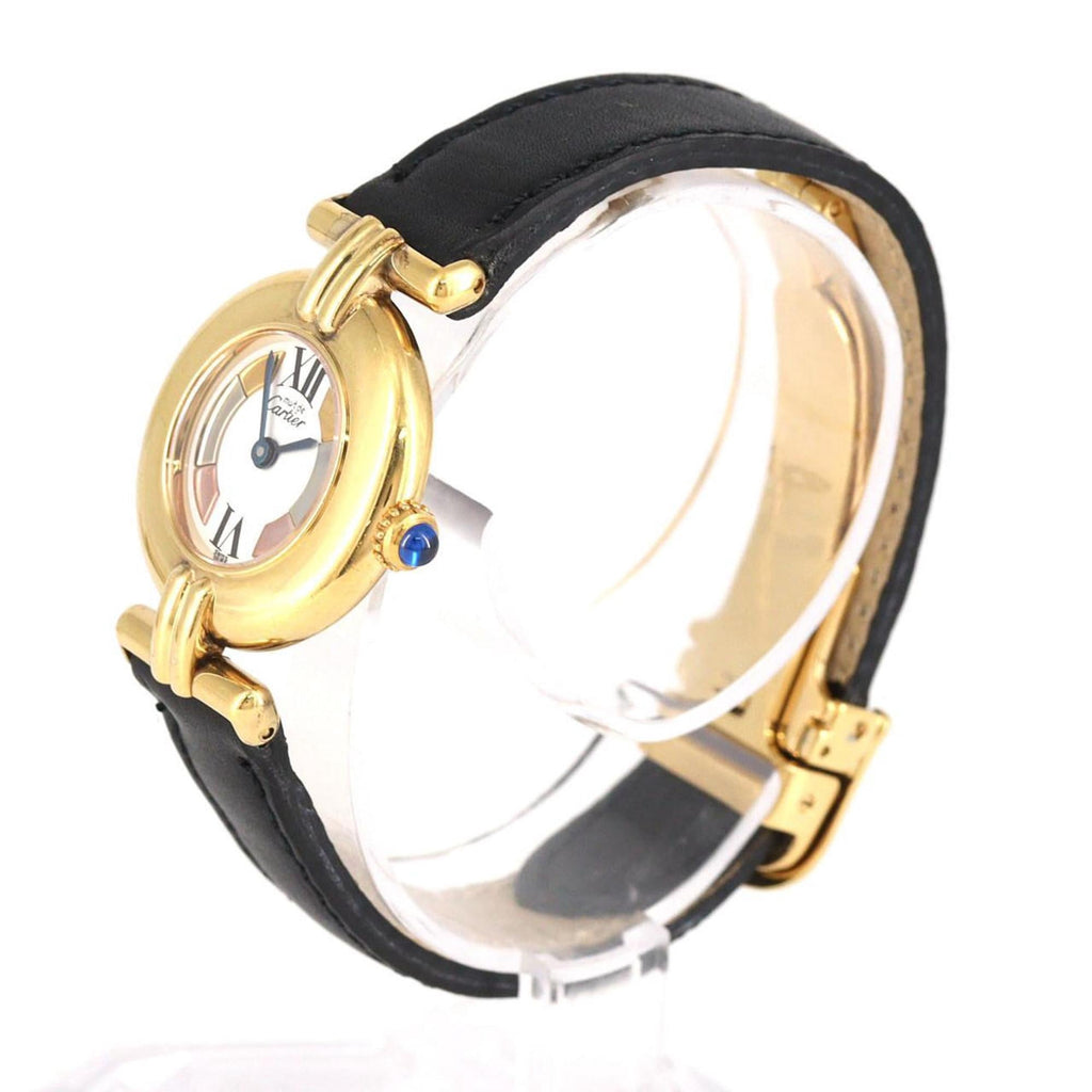 Pre-Owned Cartier Must Colisée SM GP W1006654 Quartz Watch