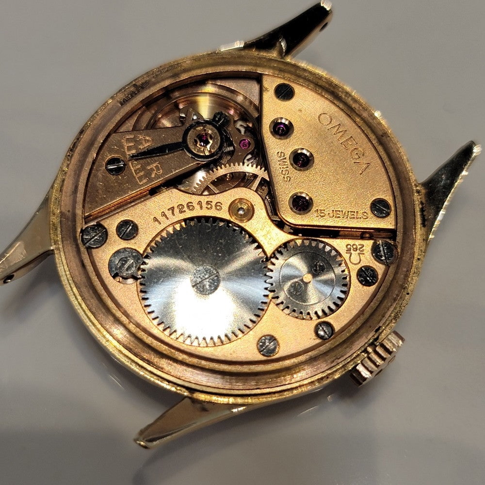 Pre-Owned Omega Seamaster 2508 DeVille 18k Rose Gold 1940s 36mm Mens Manual Wind RA711