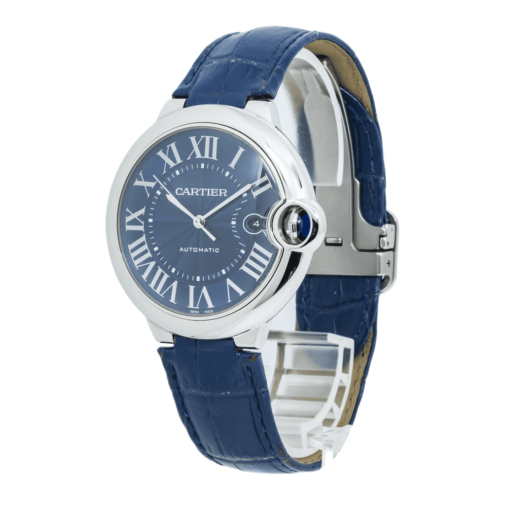 Pre-Owned Cartier Ballon Bleu 42mm Stainless Steel Automatic Men's Watch WSBB0027