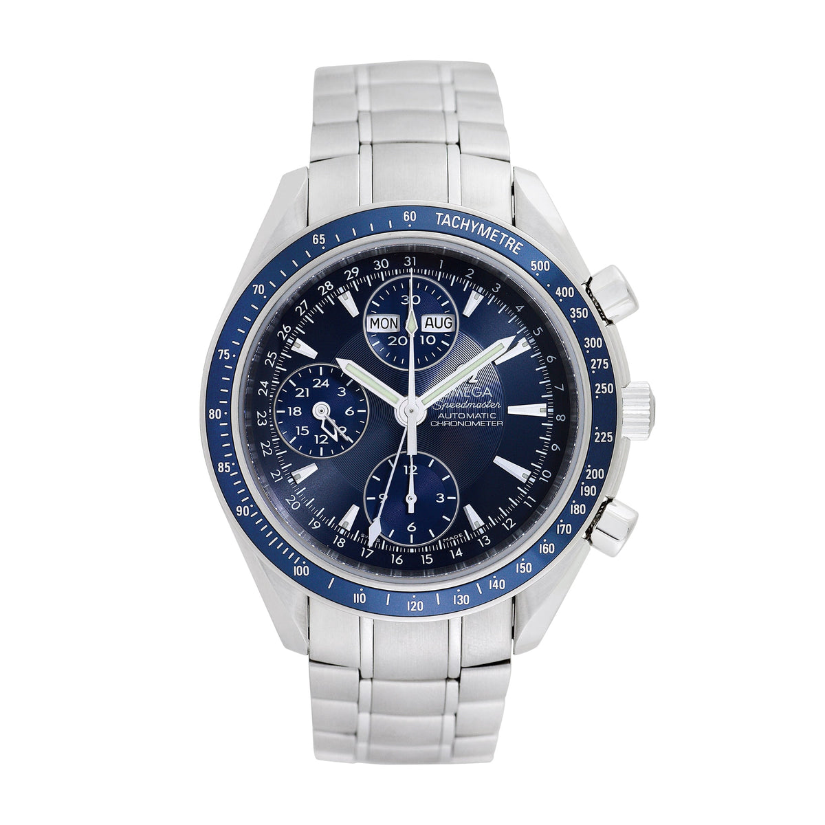 Pre-Owned Omega Men's Speedmaster 39mm Stainless Steel Wristwatch