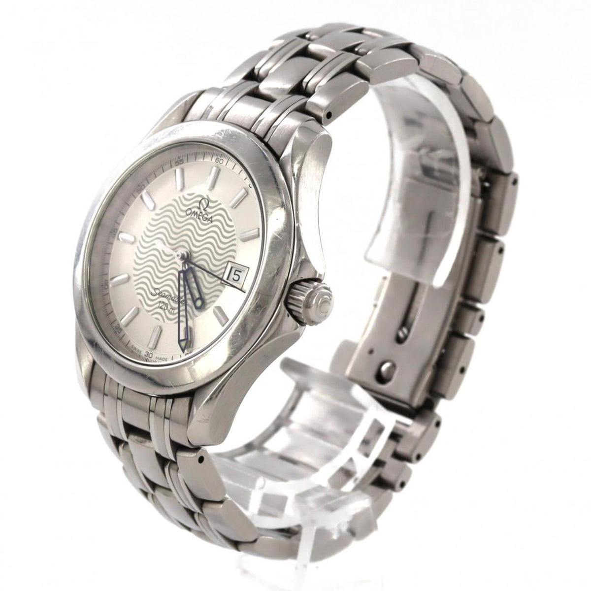 Pre-Owned Omega Seamaster 120 2511.31 SS Quartz Watch