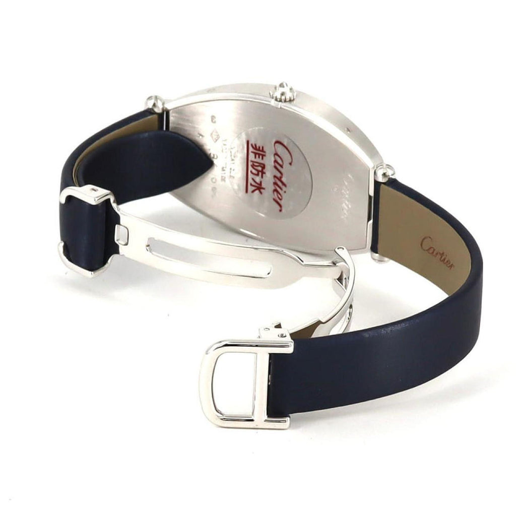 Pre-Owned Cartier Tonneau LM WG D WA502451 Watch, Manual Winding