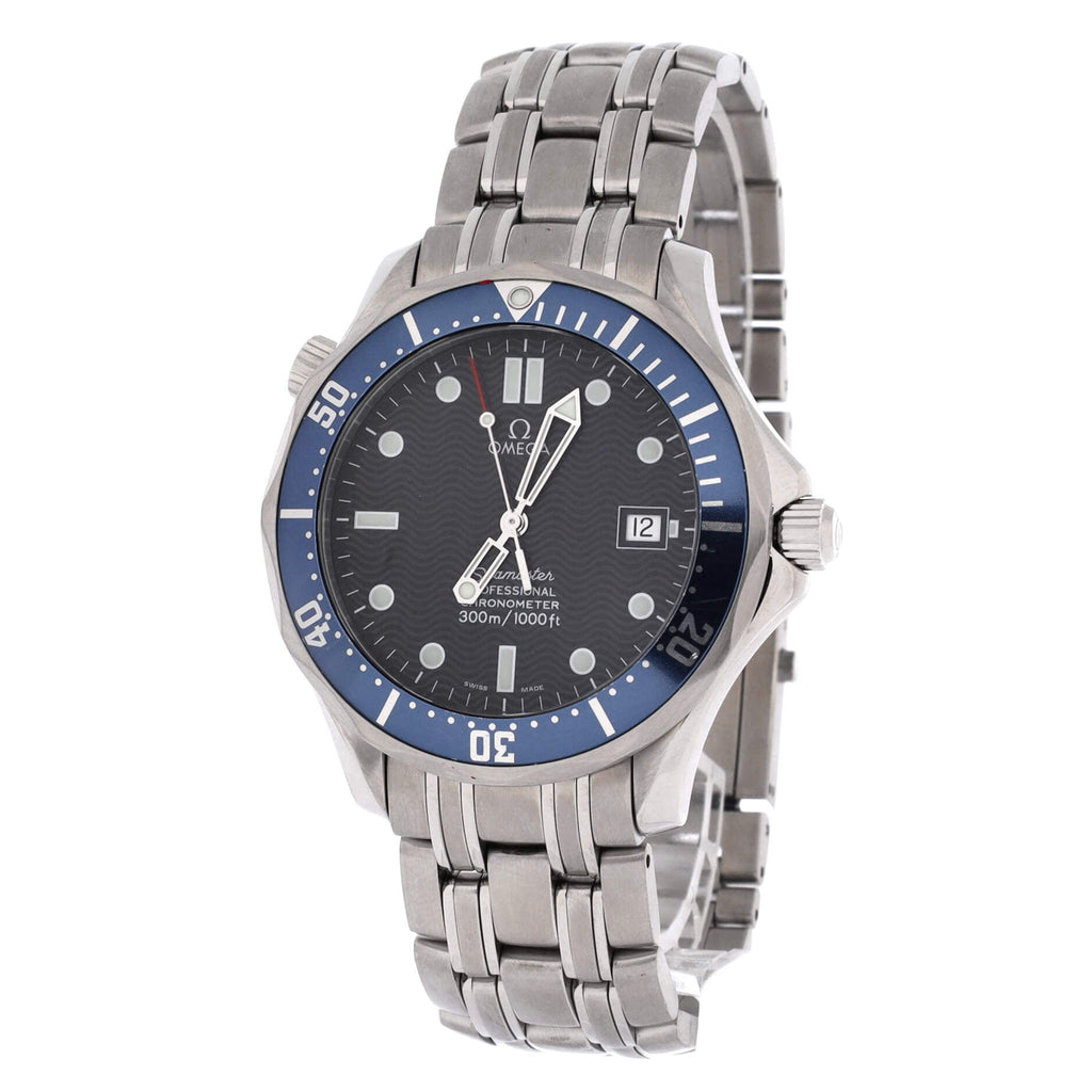 Pre-Owned Seamaster Professional Diver Chronometer 300M Automatic Watch Stainless Steel 41 By Rebag