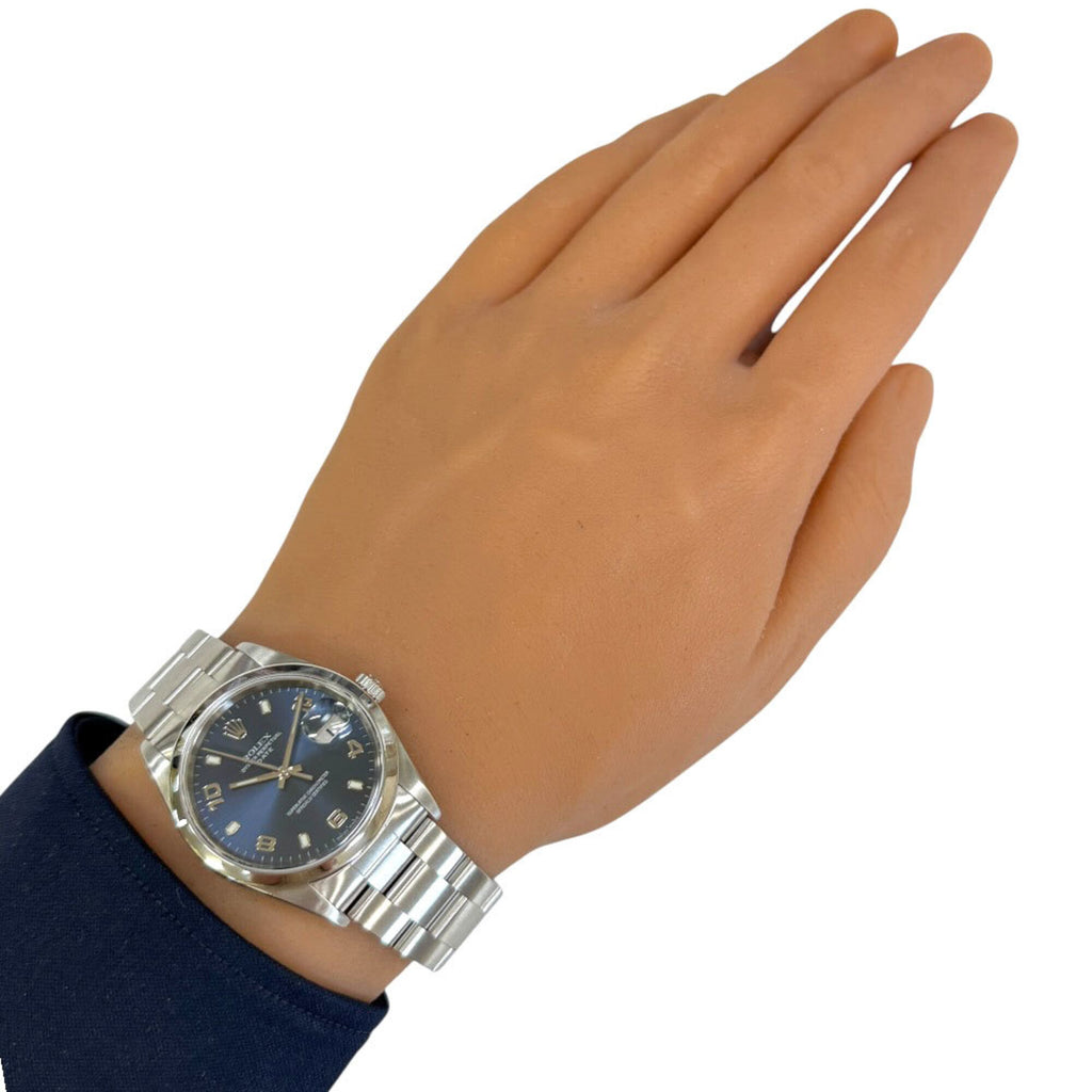 Pre-Owned Rolex Date Oyster Perpetual Watch, Stainless Steel, 15200 Automatic, Overhauled,...