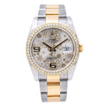 Pre-Owned Pre‑Owned Rolex Datejust 116233 Silver Diamond Dial With 1.05 CT Diamonds