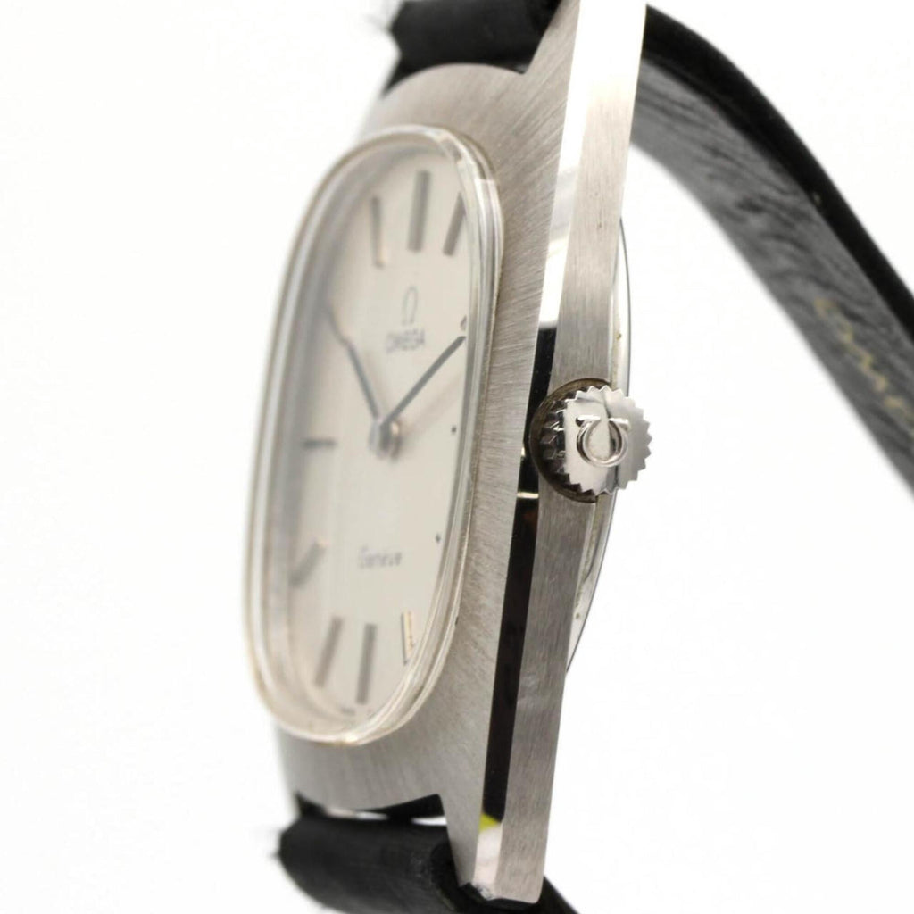 Pre-Owned Omega Geneve Stainless Steel Watch, Manual Winding