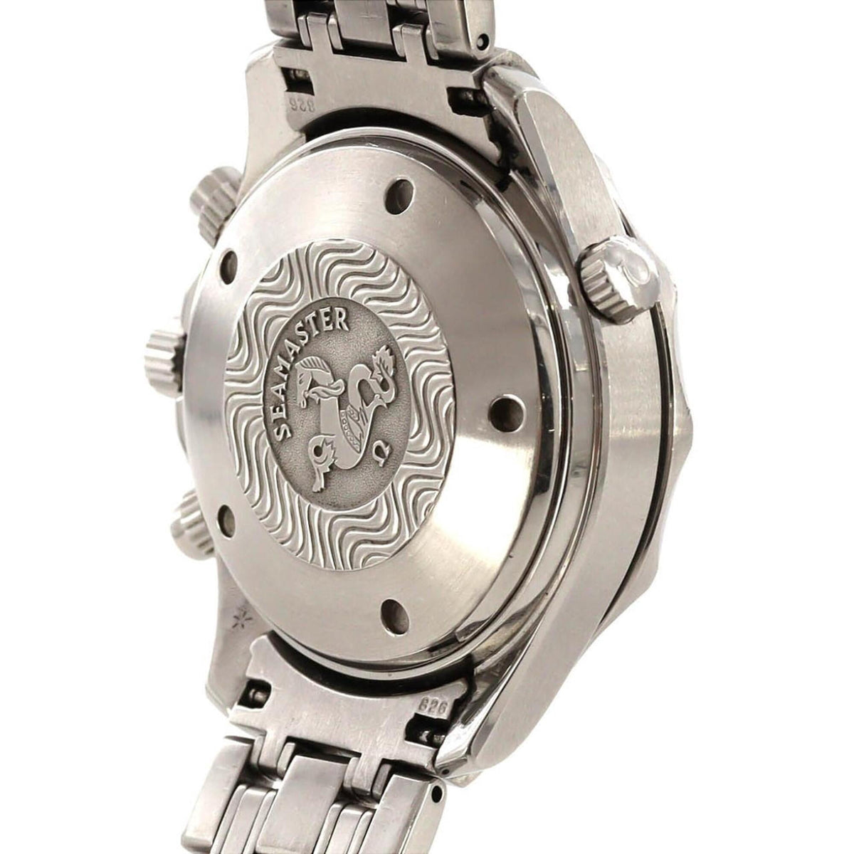 Pre-Owned Omega Seamaster Pro Chronograph 2598.80 Stainless Steel Automatic Watch