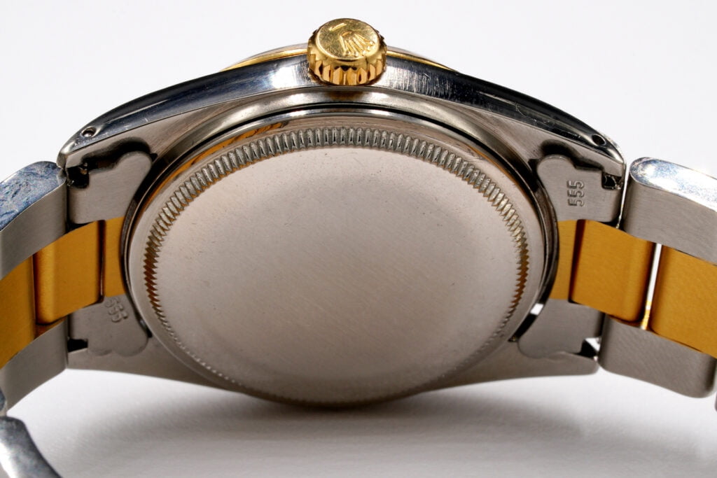 Pre-Owned Mens Rolex Two-Tone Yellow Gold and Stainless Steel Datejust Watch 1601
