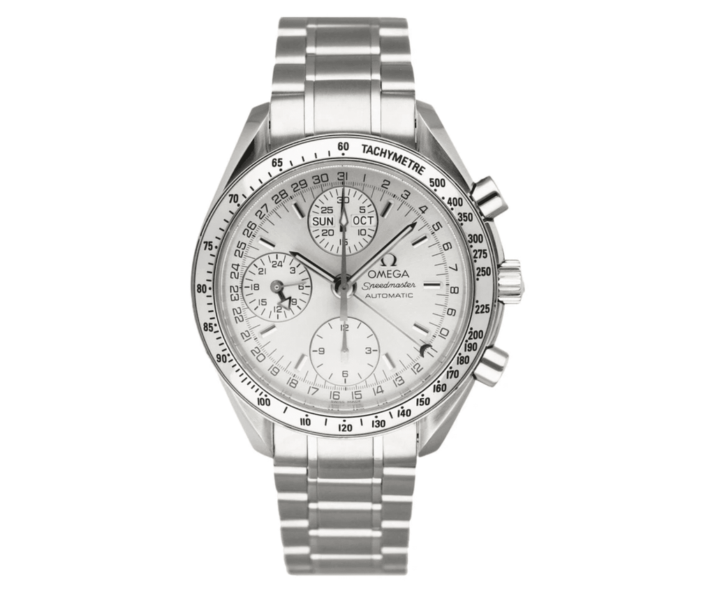 Pre-Owned Omega Speedmaster 3523.30.00 â€“ 39mm Silver Dial with Stainless Steel Bracelet
