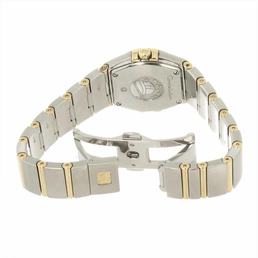 Pre-Owned Omega Constellation Brushed Two-Tone 123 20 24 60 08 001 Ladies' Watch Gold 18K...
