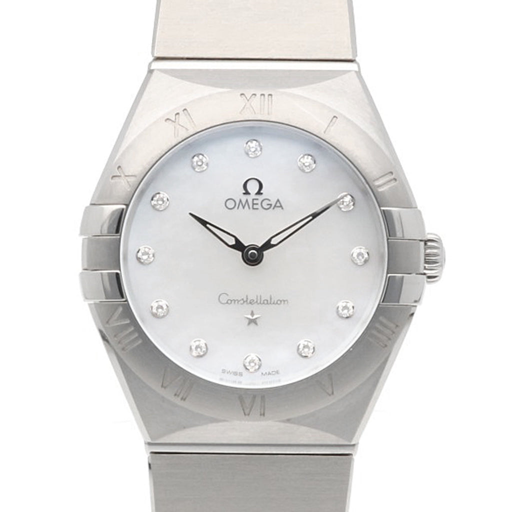 Pre-Owned Omega Constellation Watch, Stainless Steel 131.10.28.60.55.001, Quartz, Ladies,...