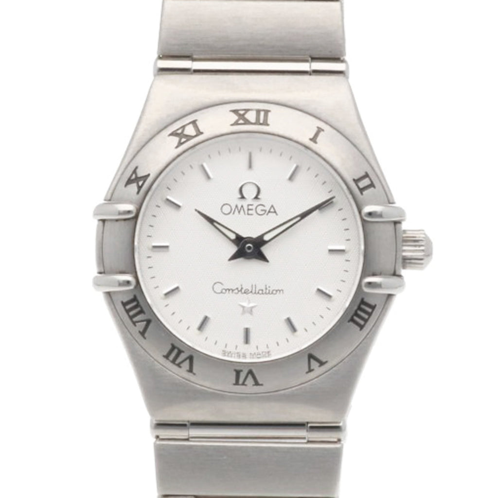 Pre-Owned Omega Constellation Mini Watch, Stainless Steel, Quartz, 15623000, 59705XXX, Women's,...