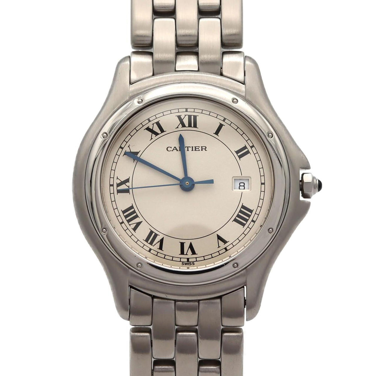 Pre-Owned Cartier Panthère Cougar LM W35002F5 SS Quartz Watch