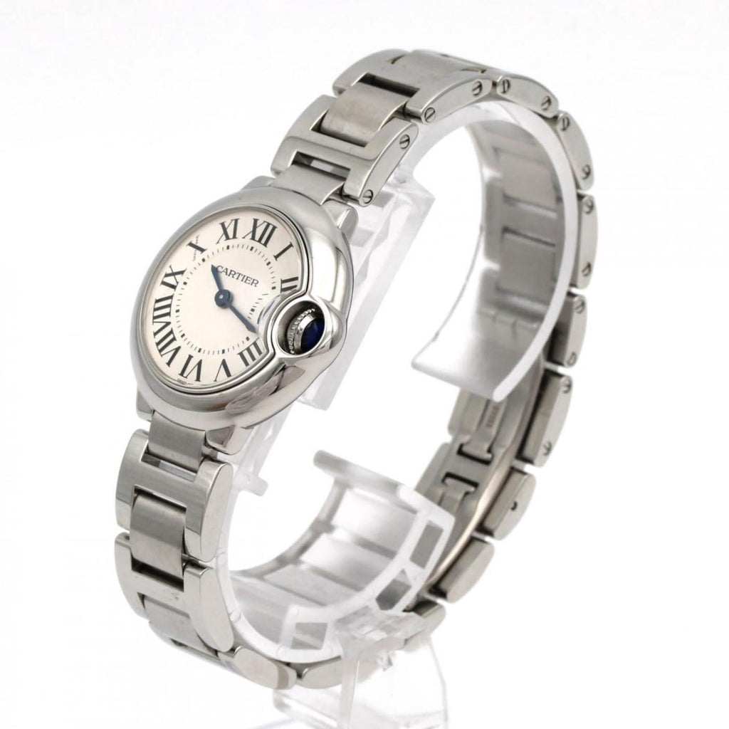 Pre-Owned Cartier Ballon Bleu SM W69010Z4 SS Quartz Watch