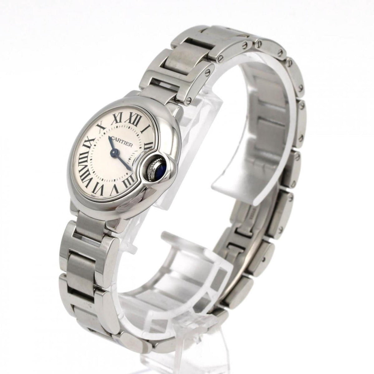 Pre-Owned Cartier Ballon Bleu SM W69010Z4 SS Quartz Watch