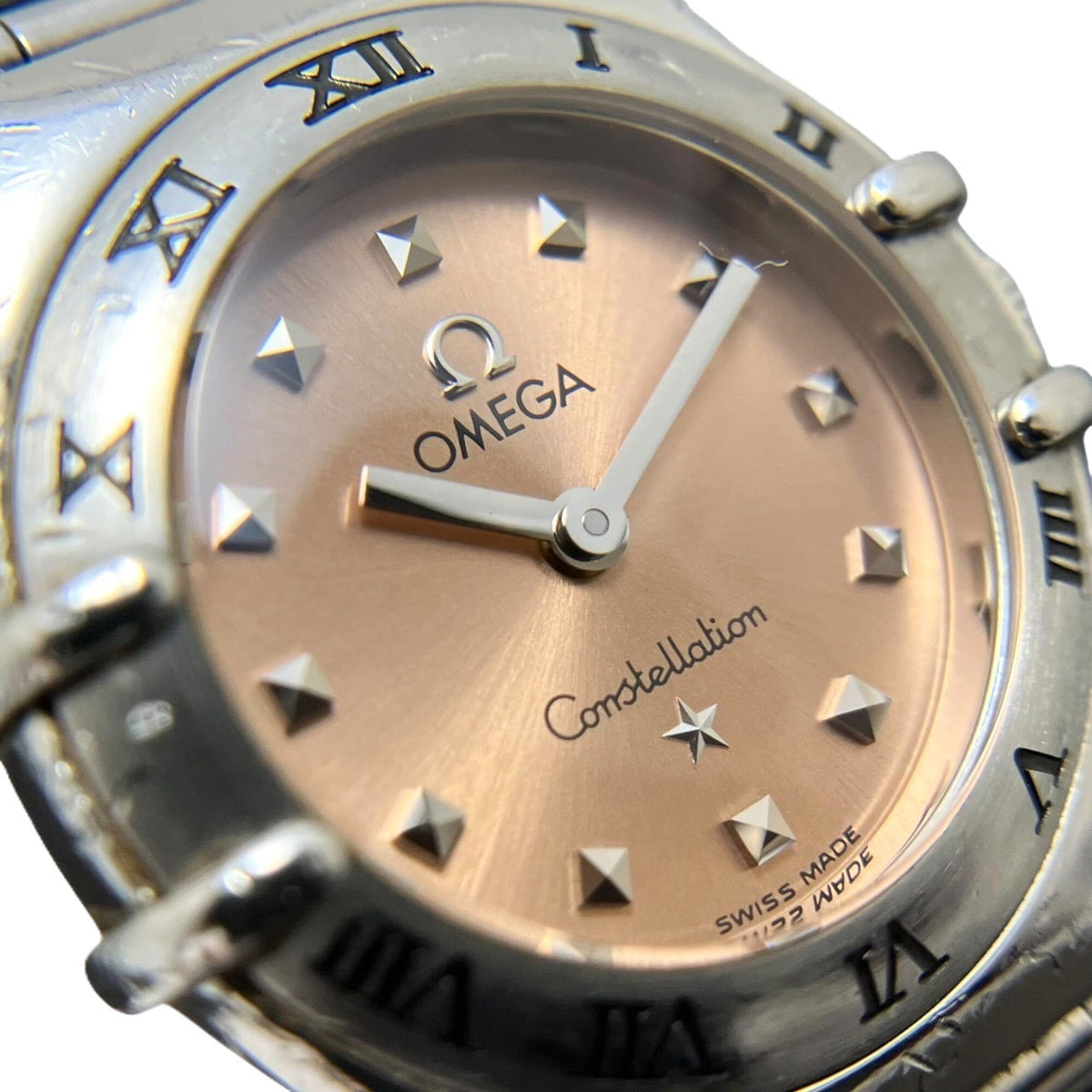Pre-Owned Omega My Choice Mini Constellation Watch, Total Weight 43g, Stainless Steel, Quartz...