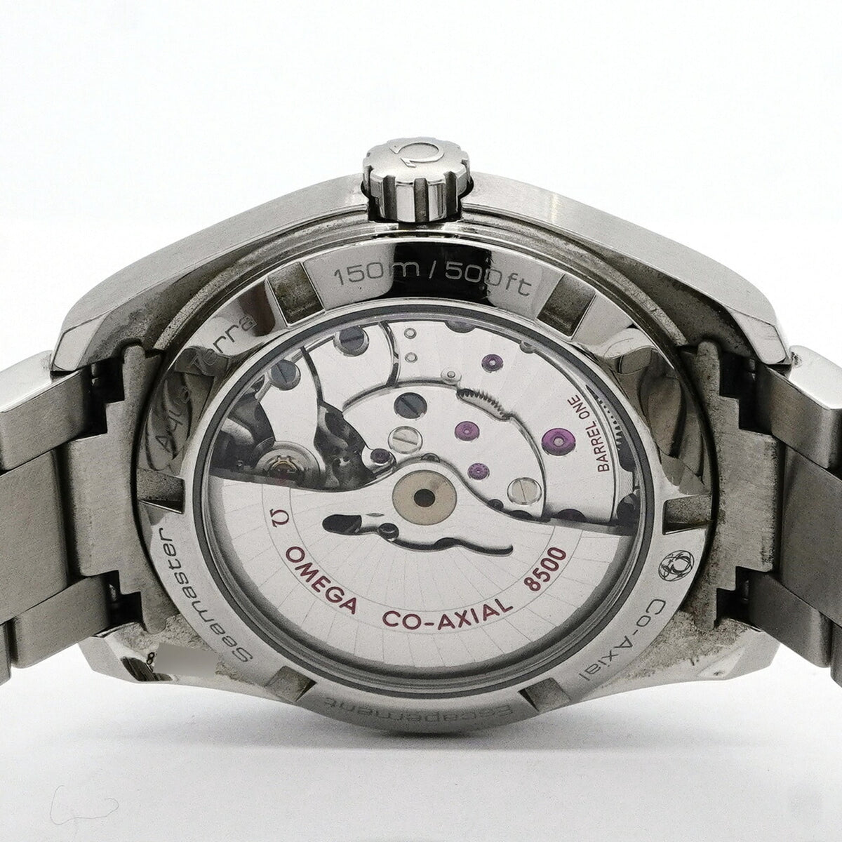 Pre-Owned Omega Seamaster Aqua Terra 11-Diamond Watch 231.10.39.21.54.001 White Dial Men's