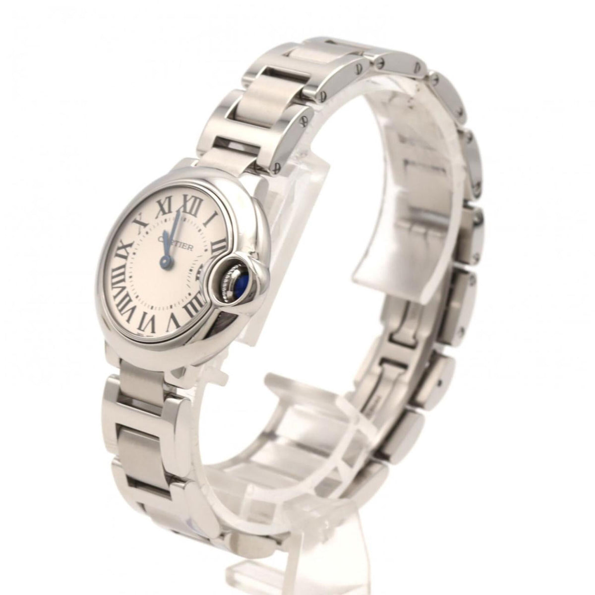 Pre-Owned Cartier Ballon Bleu SM W69010Z4 SS Quartz Watch