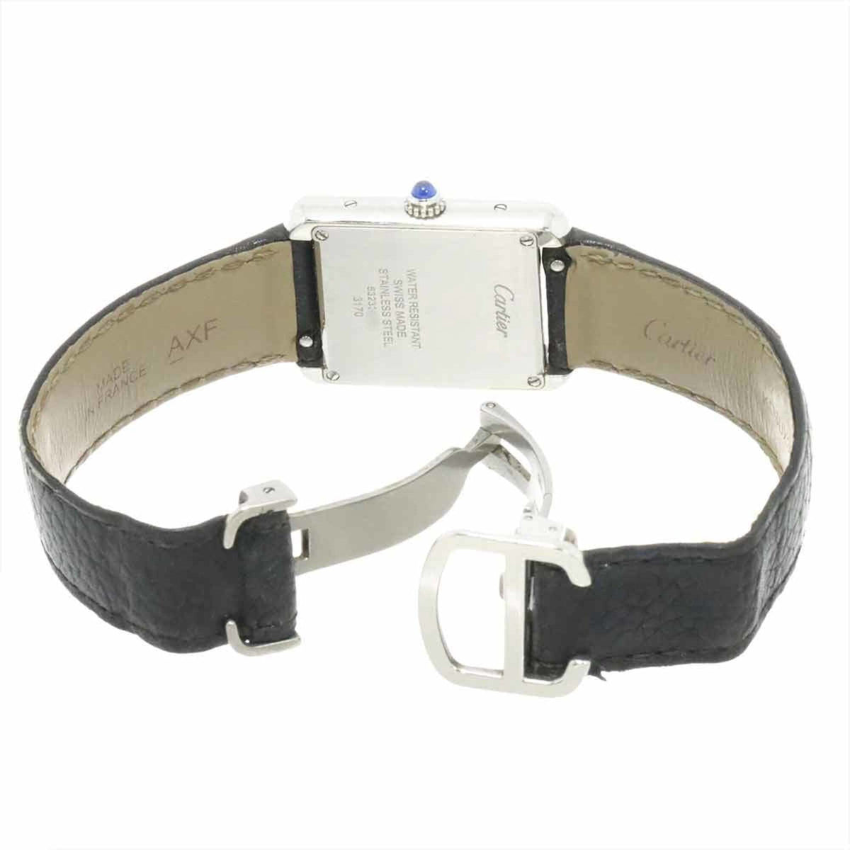 Pre-Owned Cartier Tank Solo SM WSTA0030 Women's Watch, Silver, Quartz Watch