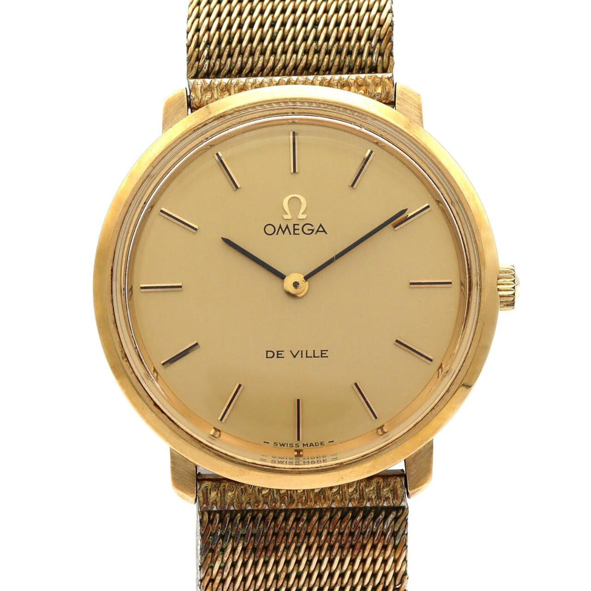 Pre-Owned Omega De Ville GP Watch, Manual Winding