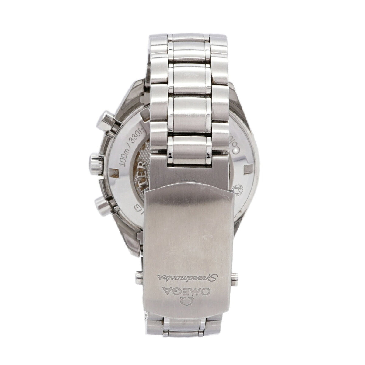 Pre-Owned Omega Speedmaster Racing 326.30.40.50.04.001 White Dial Men's Watch