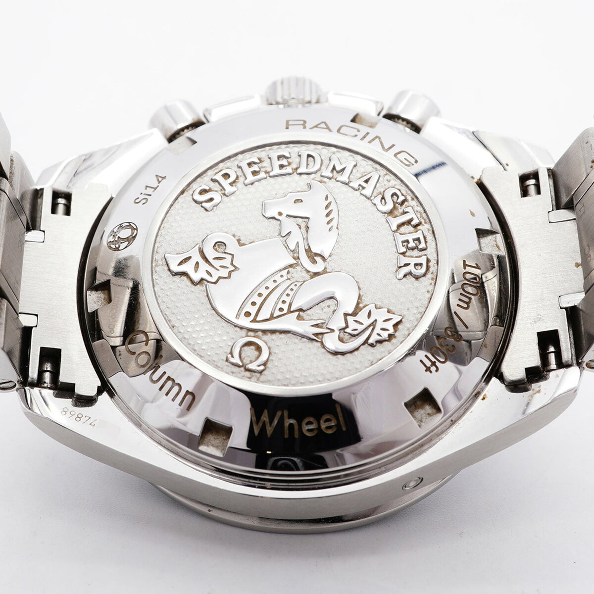 Pre-Owned Omega Speedmaster Racing 326.30.40.50.03.001 Navy Dial Men's Watch