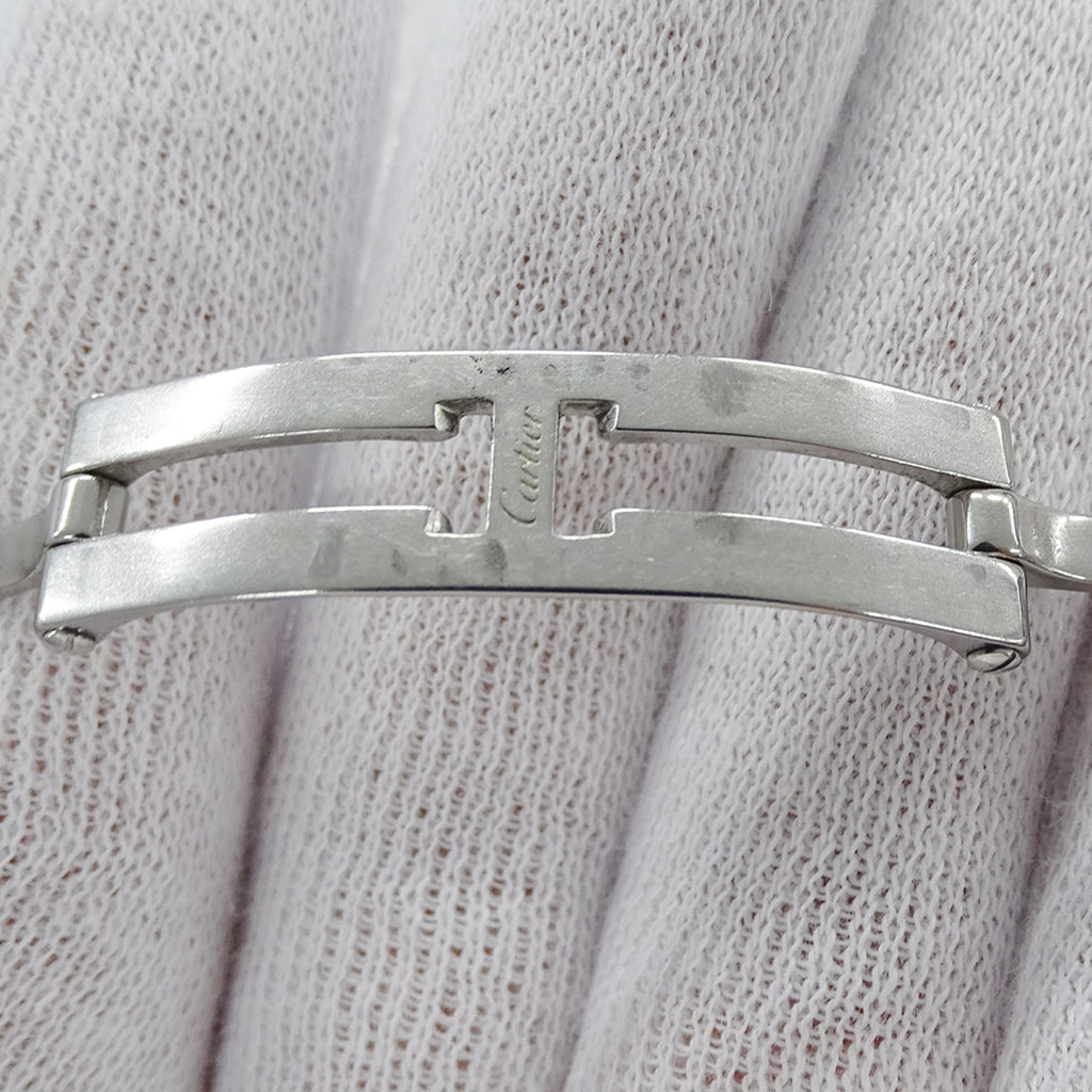 Pre-Owned Cartier women's watch, Tank Française SM, quartz movement, stainless steel (SS),...