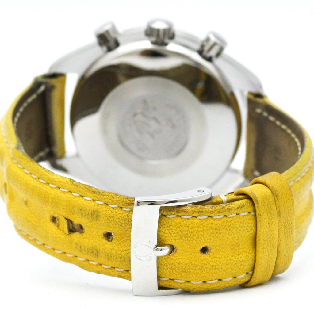 Pre-Owned OMEGA Speedmaster Michael Schumacher Yellow Dial Watch 3510.12 Polished