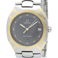 Pre-Owned OMEGA Seamaster Polaris 18K Gold Steel Mens Watch 396.1022 Polished
