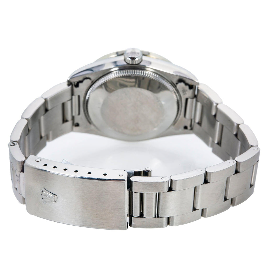 Pre-Owned Rolex Datejust 31MM 78240 Pink Mother of Pearl Diamond Dial Diamond Bezel Stainless Steel Oyster Bracelet 1.05ct