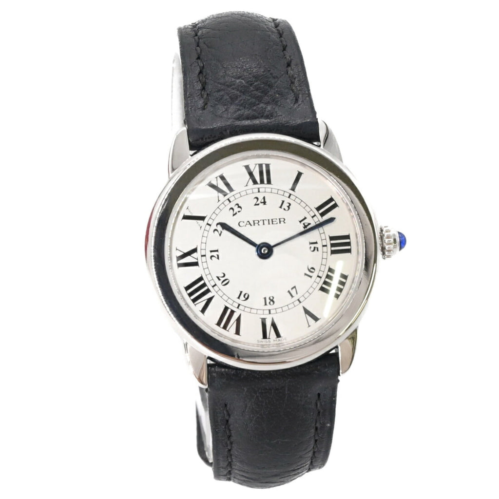 Pre-Owned Cartier Ronde Solo SM Quartz Women's Watch WSRN0019