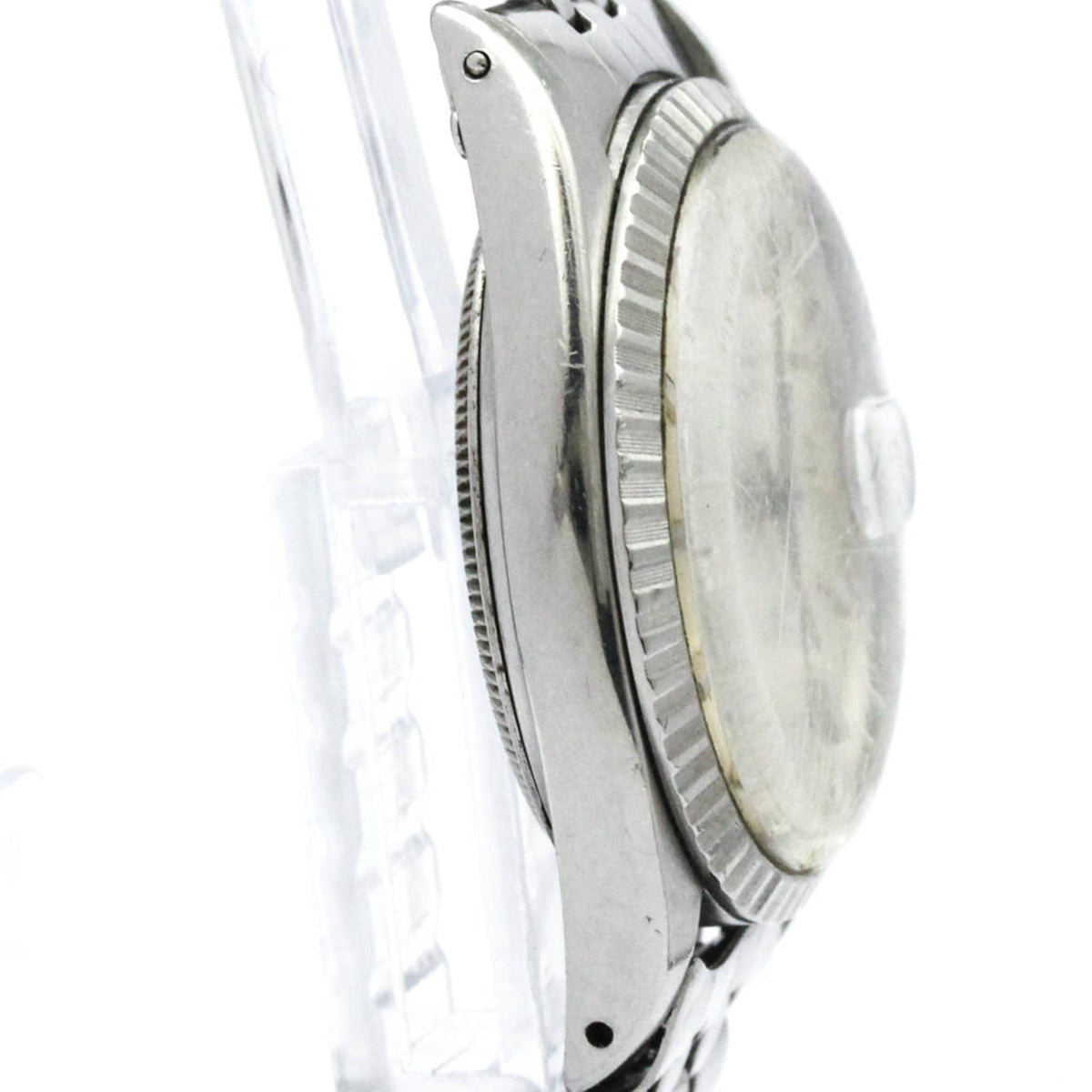 Pre-Owned ROLEX Datejust 1603 Stainless Steel Automatic Mens Watch Vintage