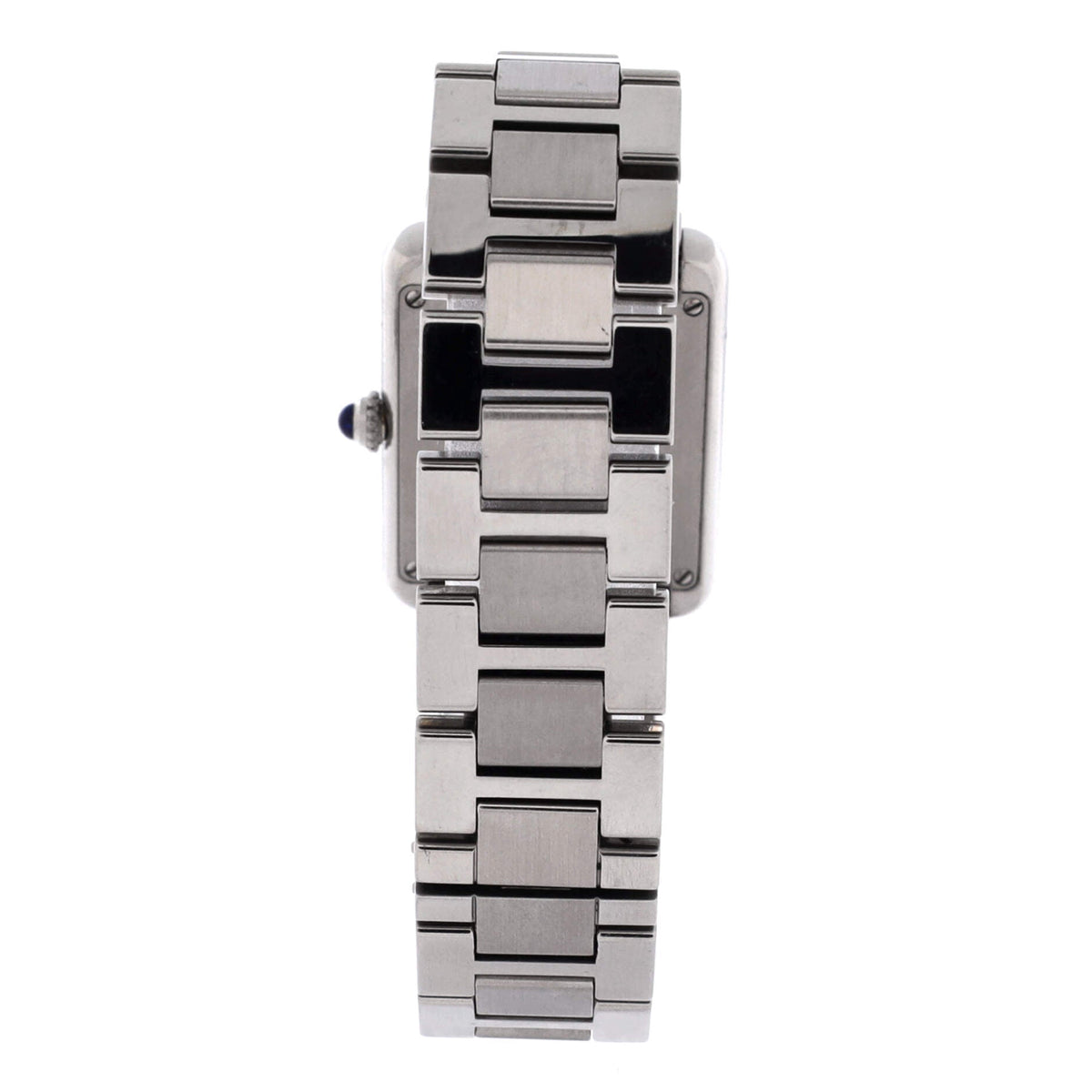 Pre-Owned Tank Solo Quartz Watch Stainless Steel 24 By Rebag