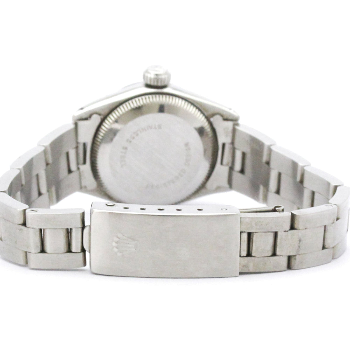 Pre-Owned ROLEX Oyster Perpetual Steel Automatic Ladies Watch 6618 Vintage