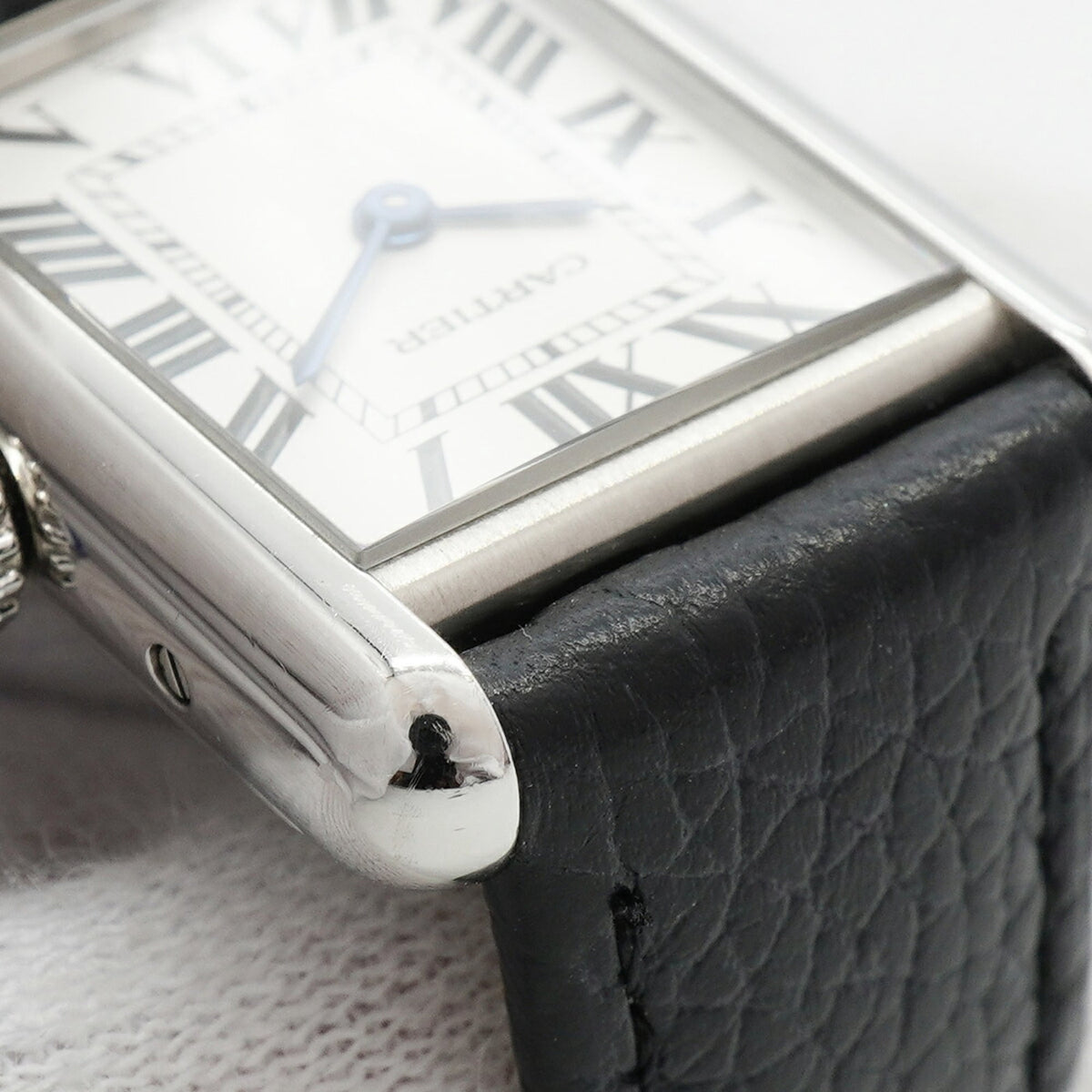 Pre-Owned Cartier Tank Must SM WSTA0135 Silver Dial Women's Watch