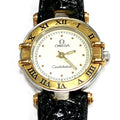 Pre-Owned Omega Constellation Mini watch, total weight 15g, stainless steel, genuine leather...