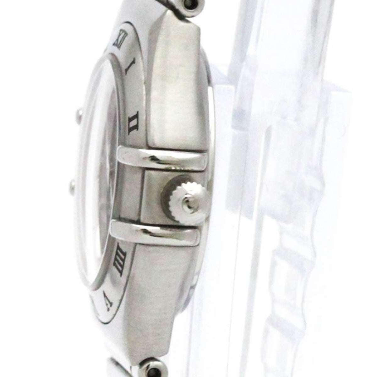 Pre-Owned OMEGA Constellation Steel Quartz Ladies Watch 1572.40 Polished
