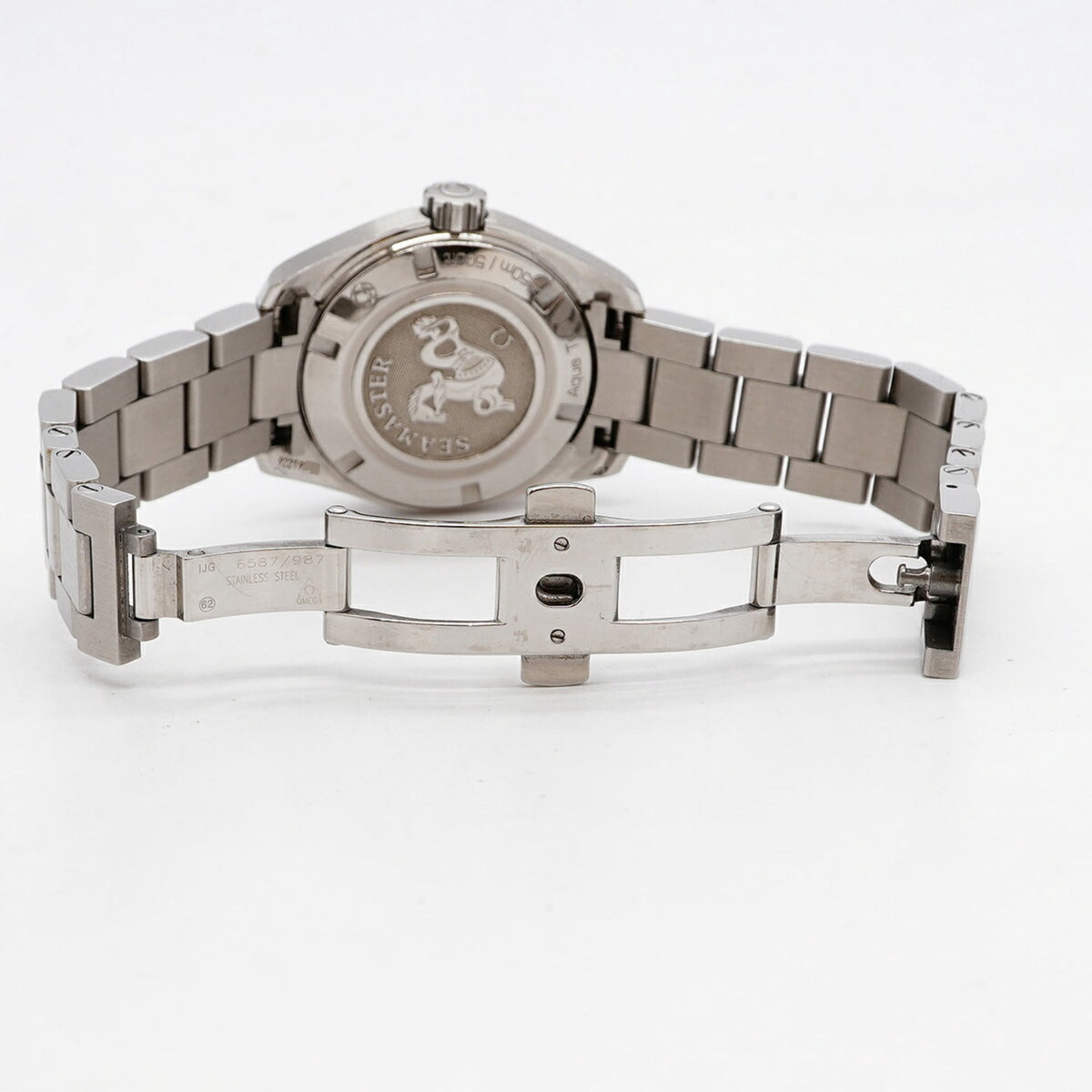 Pre-Owned Omega Seamaster Aqua Terra 231.10.30.60.02.001 Silver Dial Women's Watch