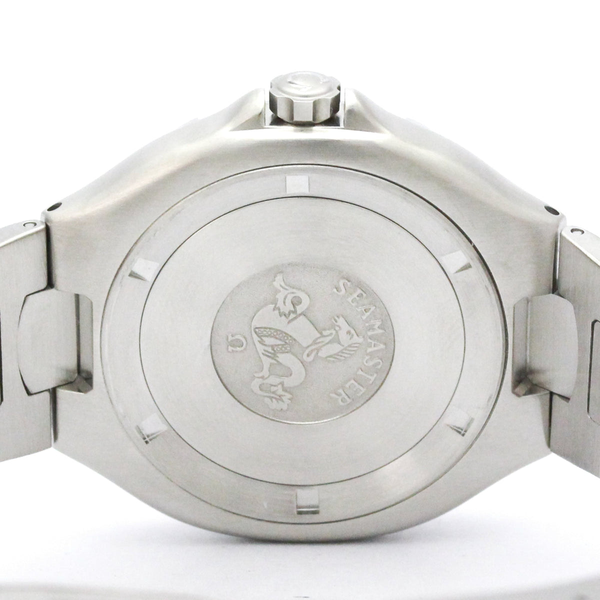 Pre-Owned OMEGA Seamaster Professional 200M Large Size Steel Mens Watch Polished