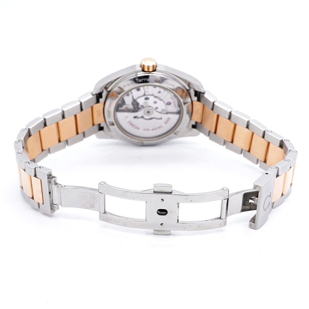 Pre-Owned Omega Seamaster Aqua Terra 231.20.39.21.55.001 White Dial Men's Watch