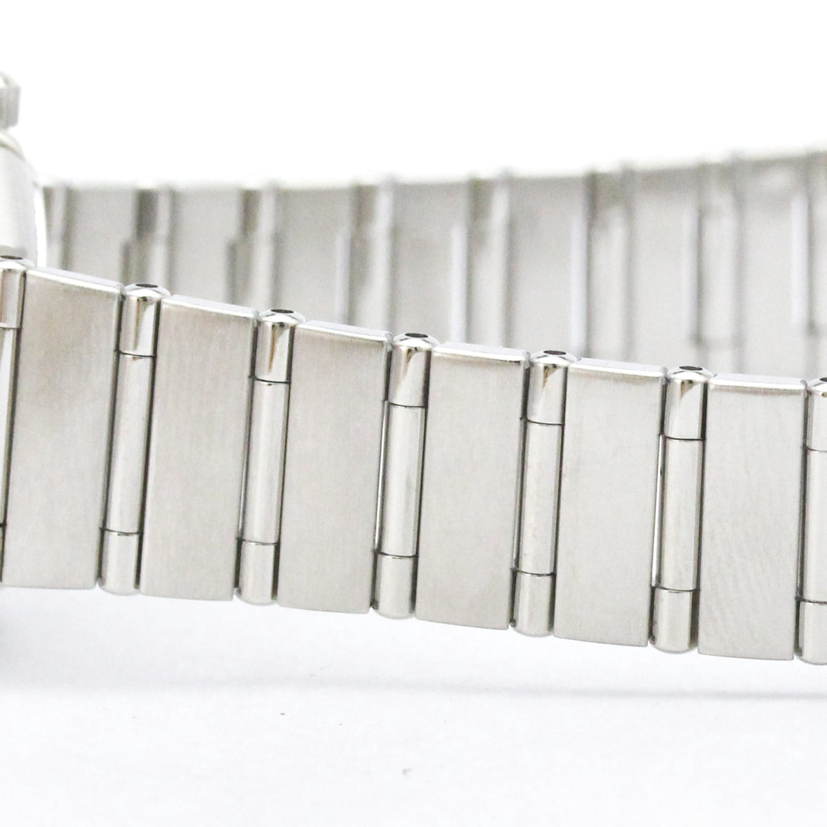 Pre-Owned OMEGA Constellation Diamond Steel Quartz Ladies Watch 1567.89 Polished