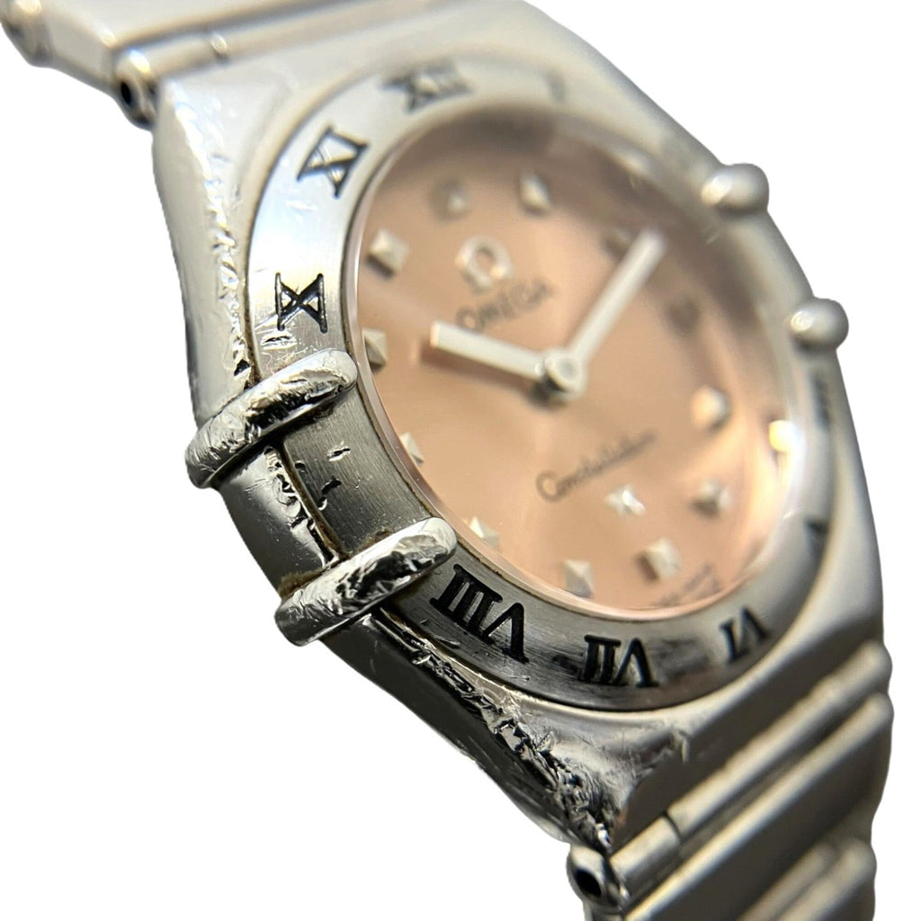 Pre-Owned Omega My Choice Mini Constellation Watch, Total Weight 43g, Stainless Steel, Quartz...