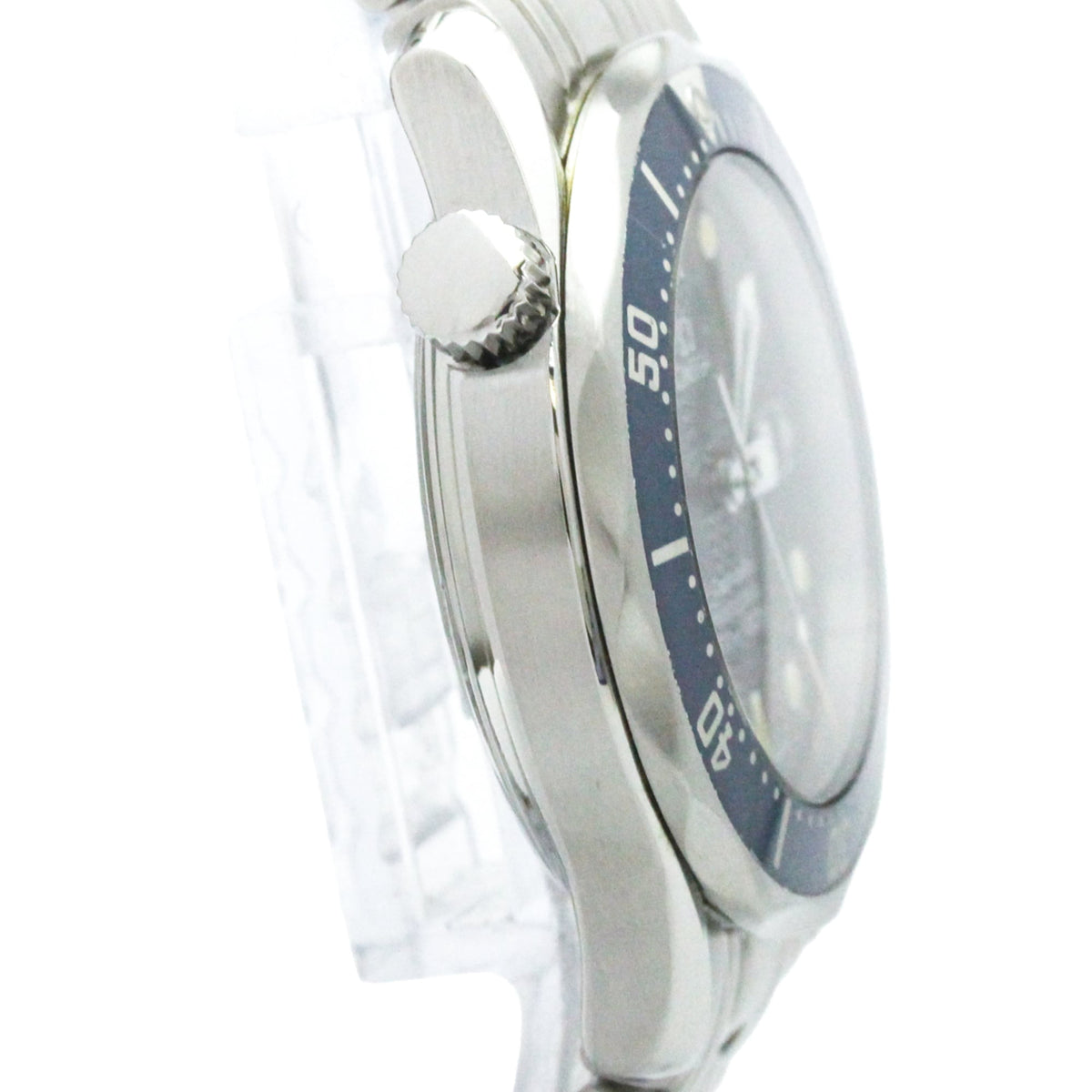 Pre-Owned OMEGA Seamaster Professional 300M Steel Mid Size Watch 2561.80 Polished