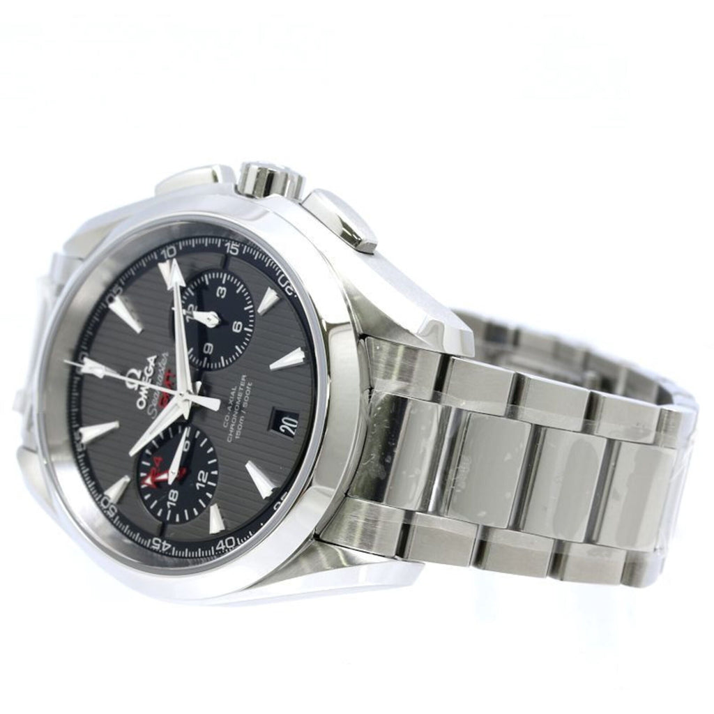 Pre-Owned OMEGA Seamaster Aqua Terra 150m Co-Axial Chronometer GMT 231.10.43.52.06.001 Men's...