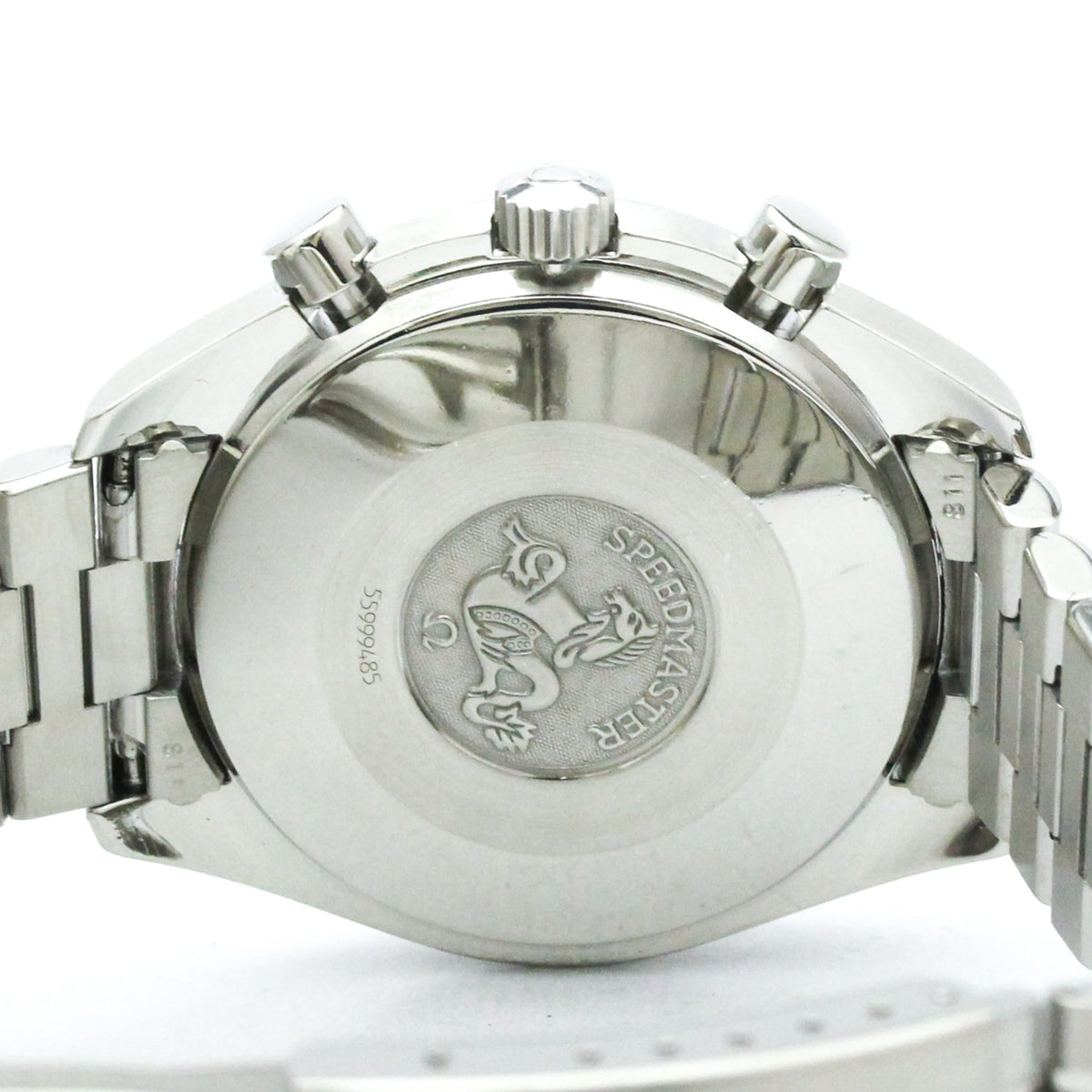 Pre-Owned OMEGA Speedmaster Automatic Steel Mens Watch 3510.50 Polished