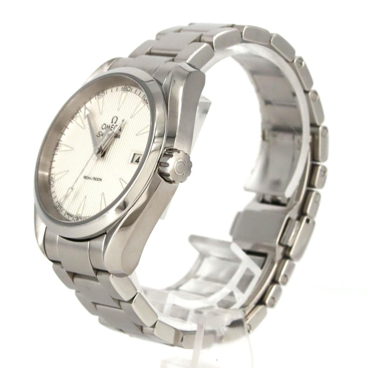 Pre-Owned Omega Seamaster Aqua Terra 231.10.39.60.02.001 Stainless Steel Quartz Watch